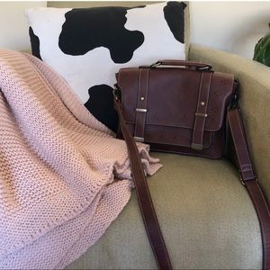 Brown Crossbody Bookbag